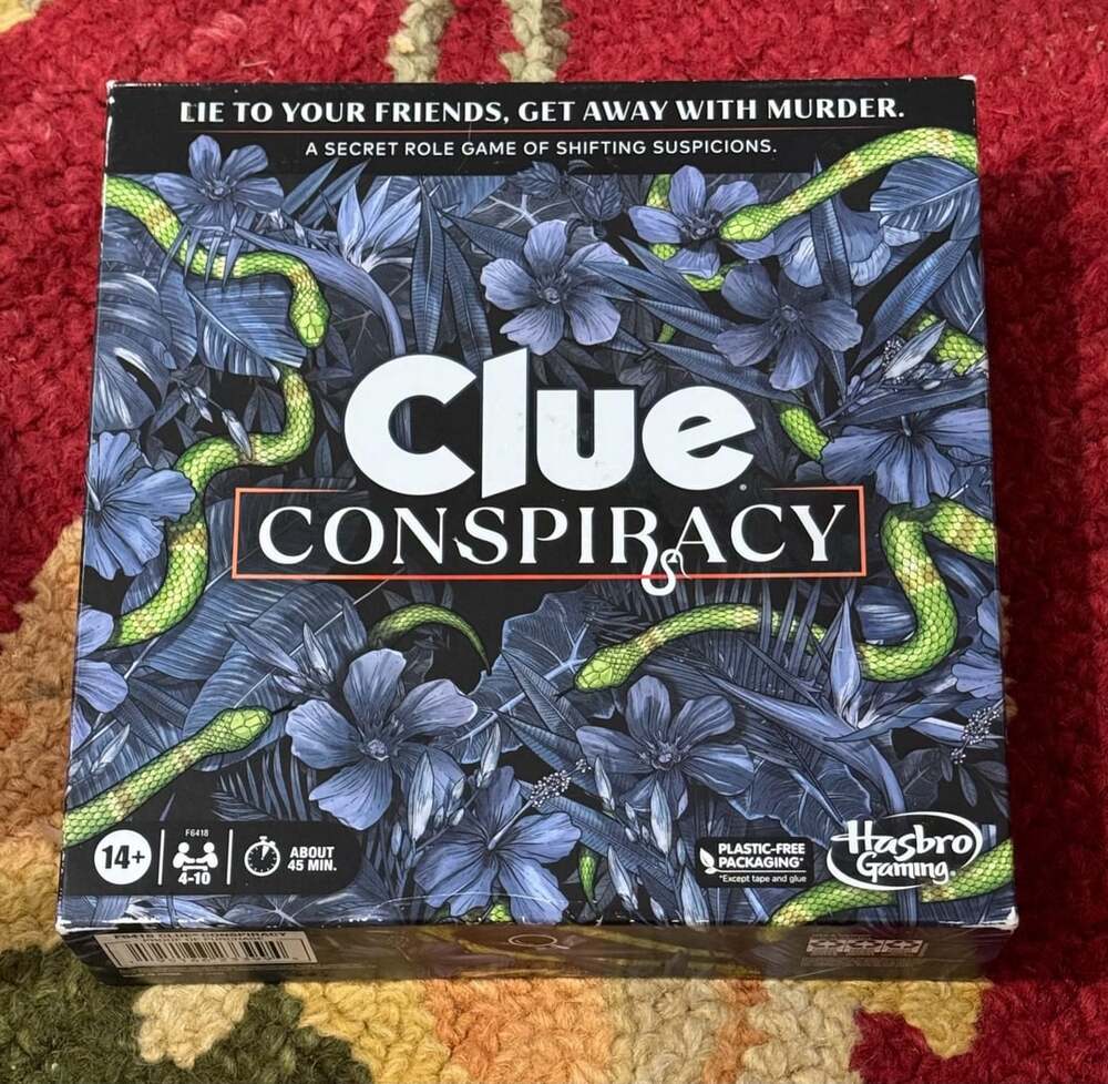 Hasbro Gaming Clue Conspiracy Board Game